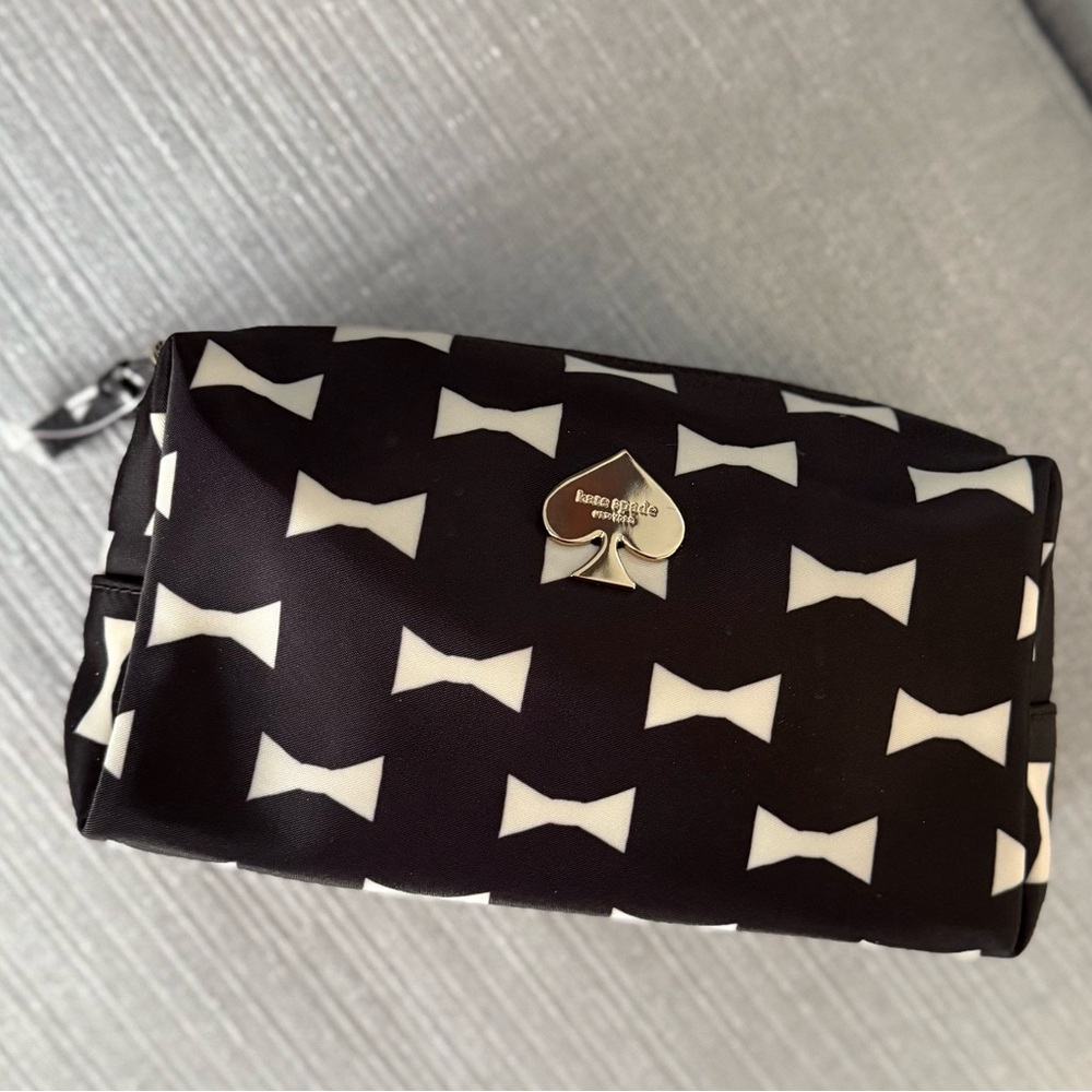 Kate Spade Bow Tie Cosmetic Pouch